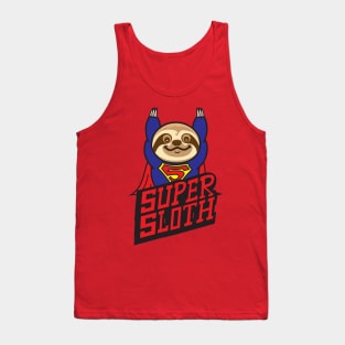 Cute Sloth Power Tank Top